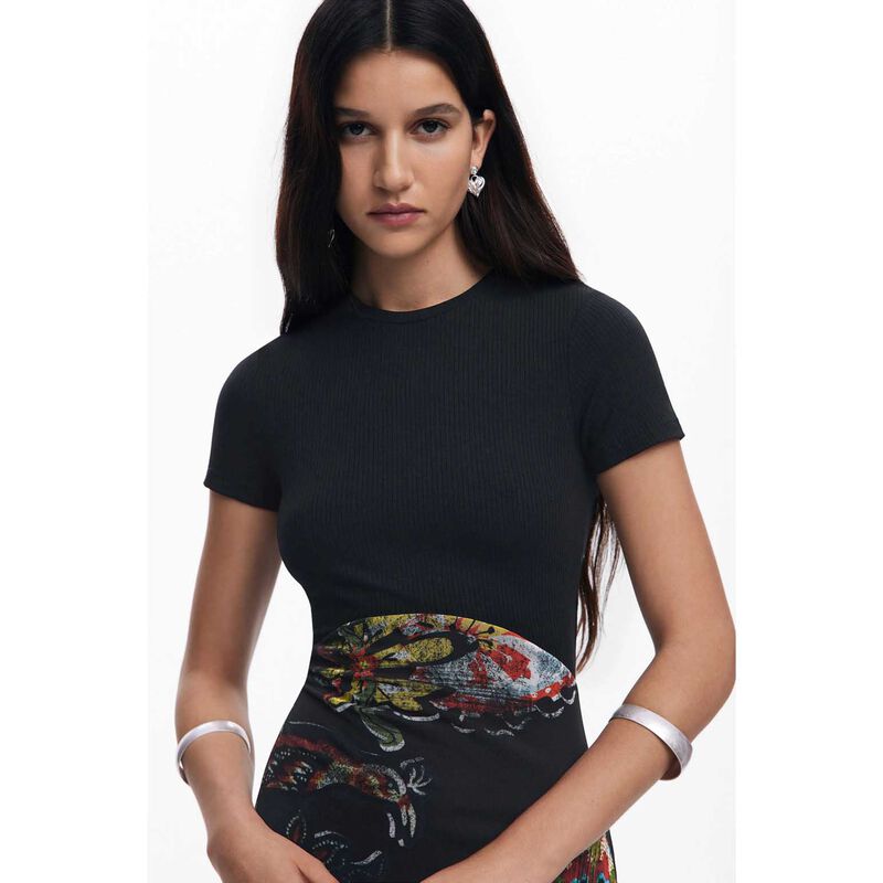 Desigual Paisley Mesh Lacroix Dress image number 2